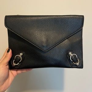 Vegan leather envelope clutch/crossbody